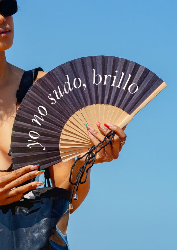 ABANICO YO NO SUDO, BRILLO