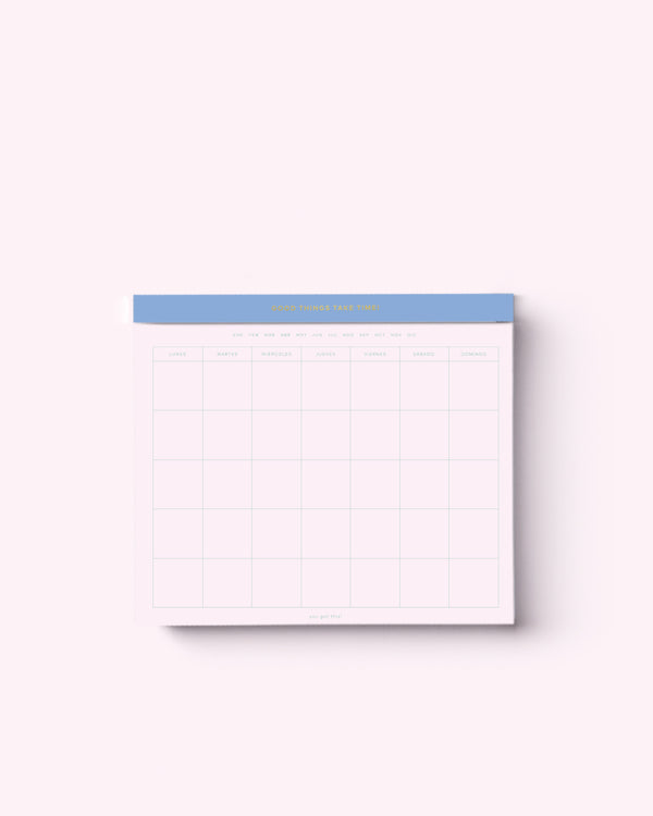 BLOCK LILAC MONTHLY Y WEEKLY