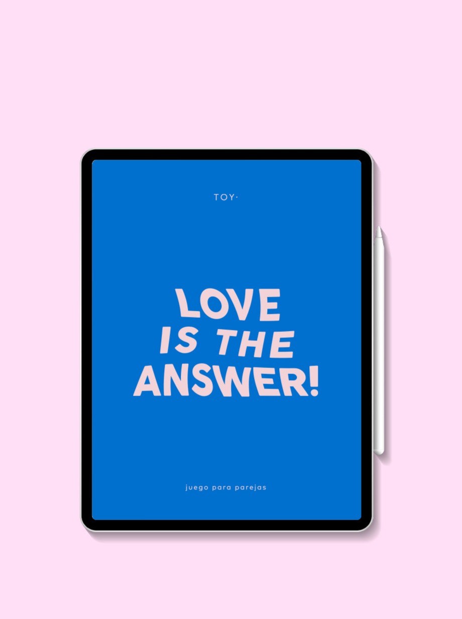 LOVE IS THE ANSWER PLAYING CARDS - DIGITAL