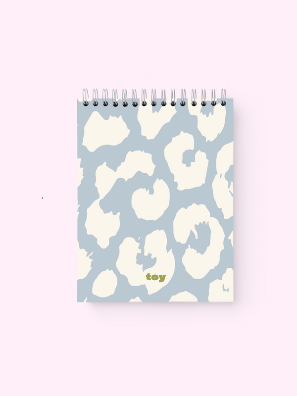 SKETCHBOOK ANIMAL PRINT AZUL