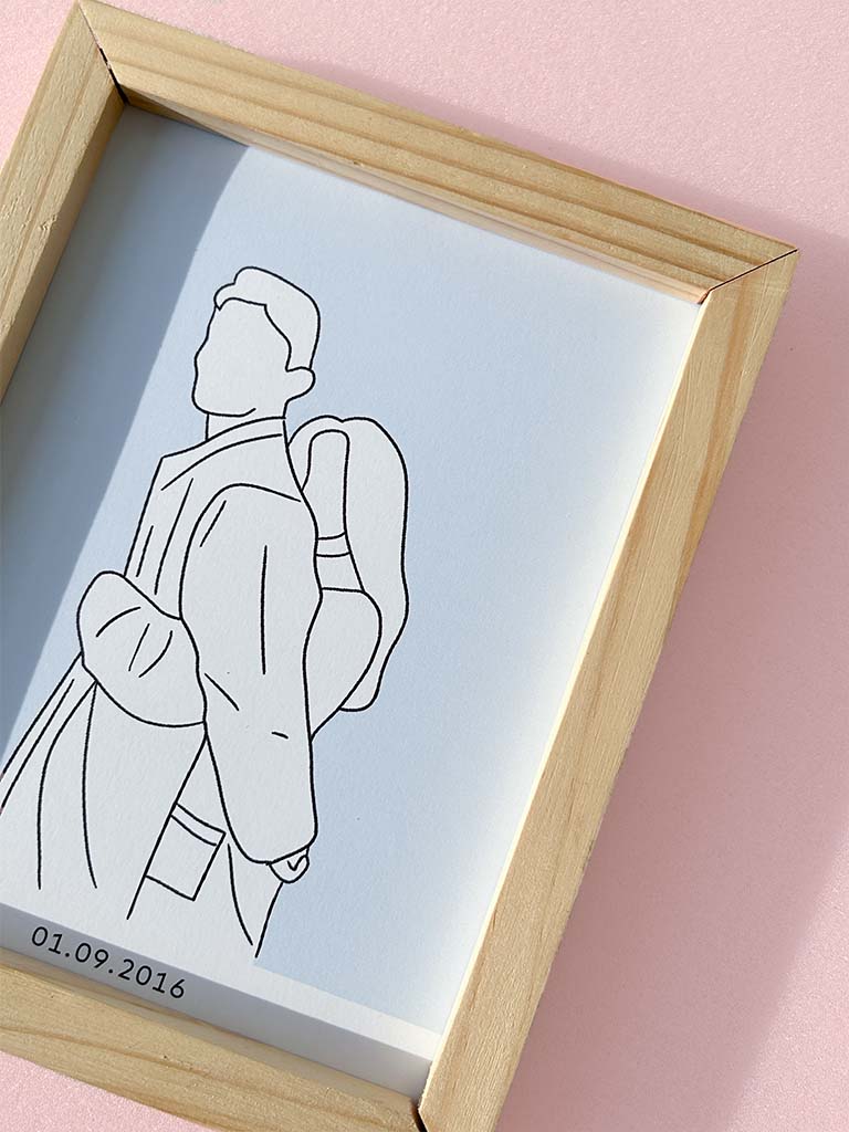 REAL LOVE PHOTOFRAME (PERSONALIZABLE)