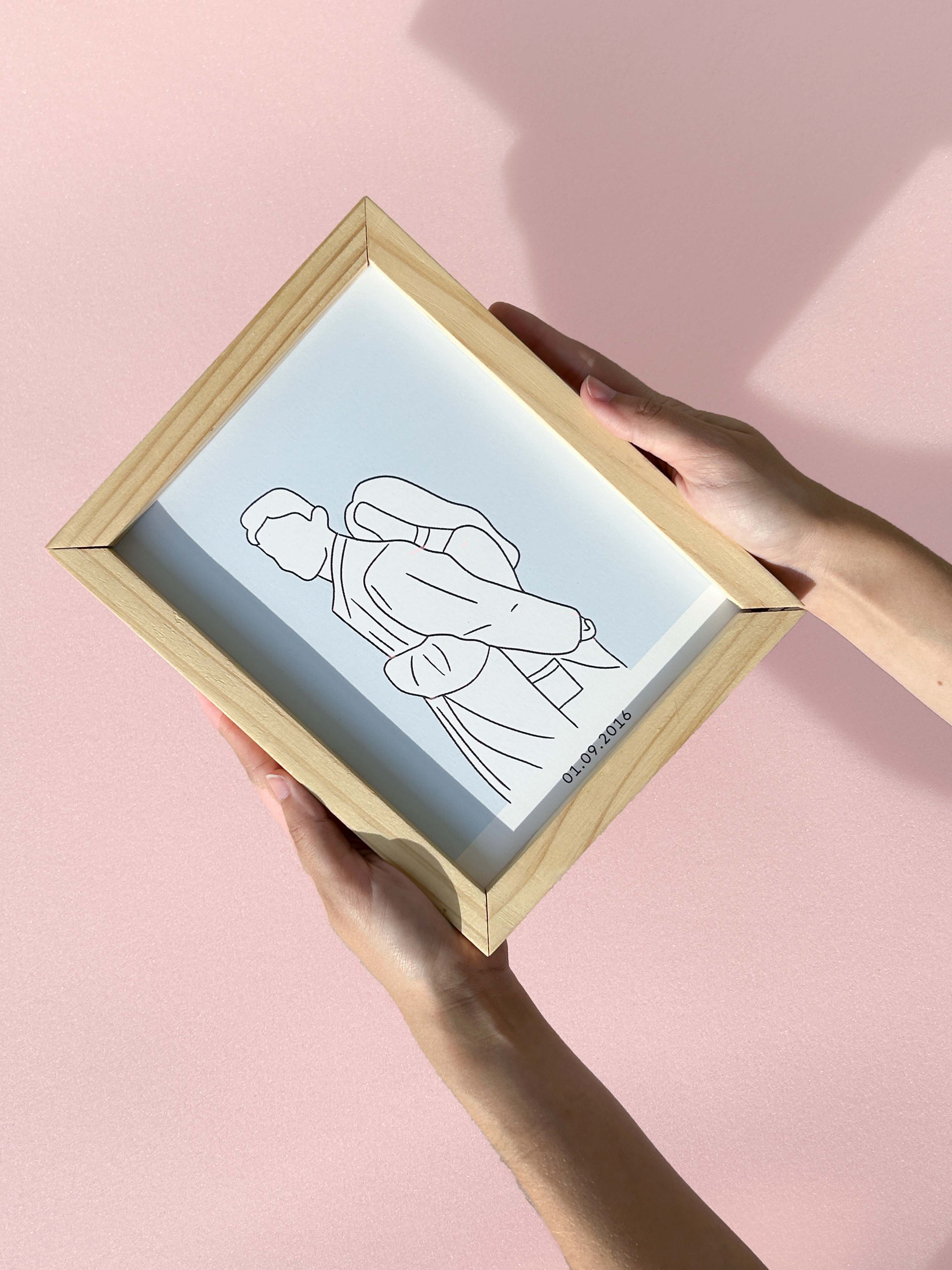 REAL LOVE PHOTOFRAME (PERSONALIZABLE)
