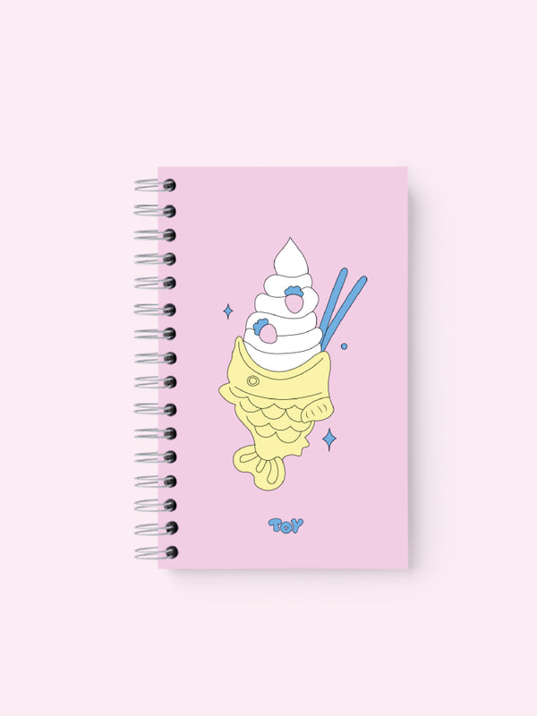 LITTLE NOTEBOOK TOKIO ICE CREAM CUADRICULADO