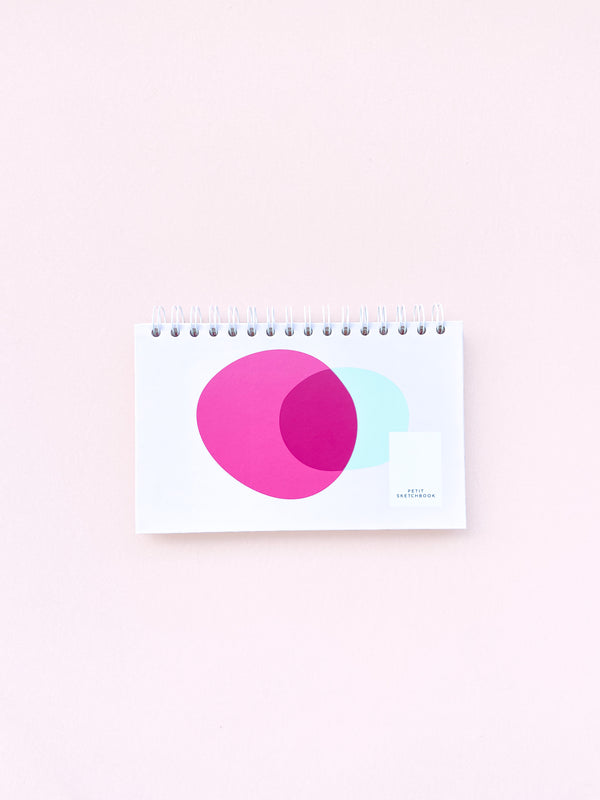 PETIT SKETCHBOOK TRANSLUCENT VIBES PINK