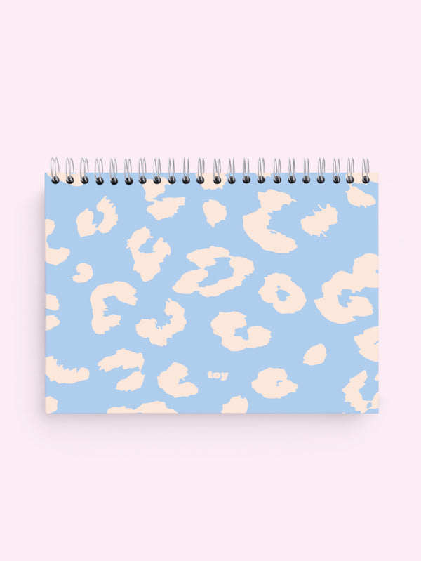 GRAND SKETCHBOOK ANIMAL PRINT AZUL