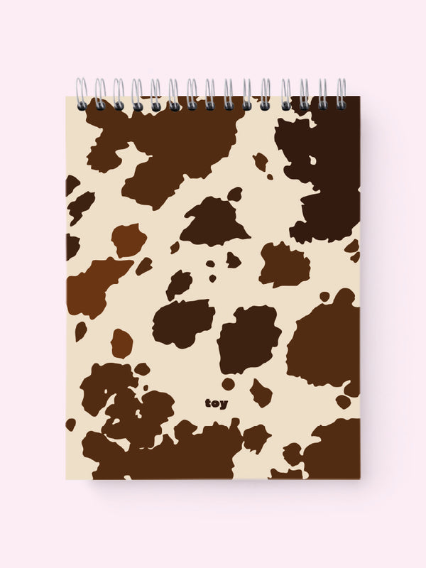 SKETCHBOOK COW PRINT