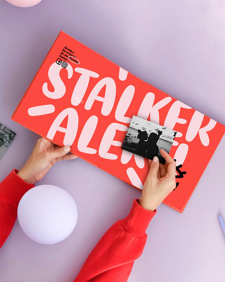 Álbum de fotos y mensajes para tu pareja! Son 30 páginas para completar y personalizar con los recuerdos de tu historia de amor.
