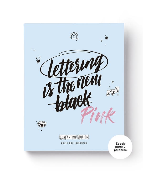 LETTERING EBOOK PARTE 2 (PALABRAS) LIBRO DIGITAL