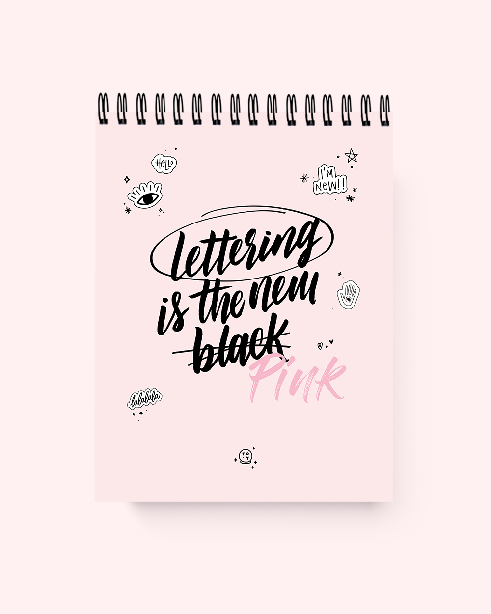 LETTERING IS THE NEW PINK (FÍSICO)