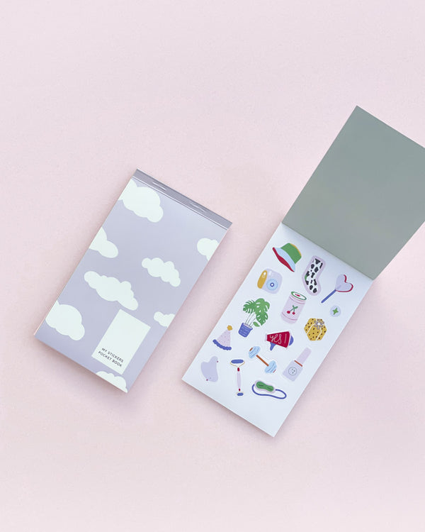 MY STICKERS POCKET BOOK DREAMY CLOUD